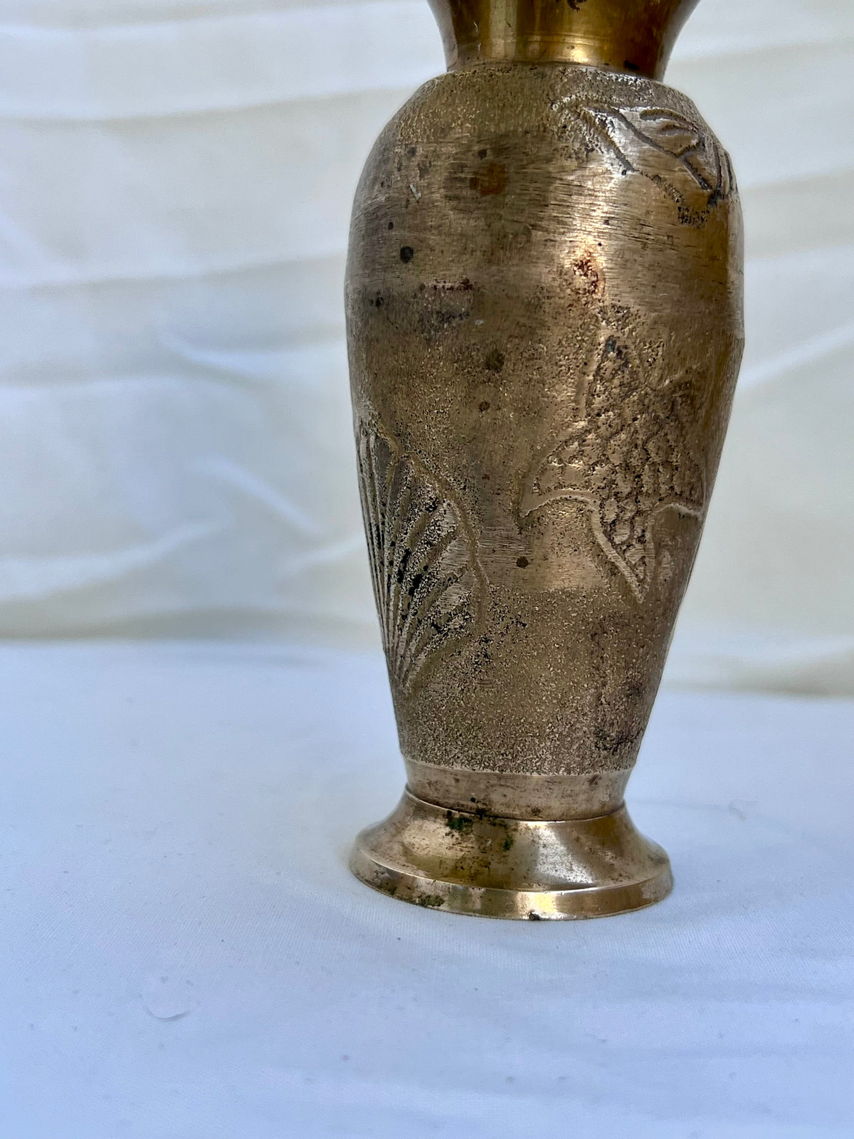 petit vase en laiton